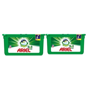 Pachet 2 x Detergent capsule Ariel 3 in 1 Pods Mountain Spring, 30 buc Pachet 2 x Detergent capsule Ariel 3 in 1 Pods Mountain Spring, 30 buc