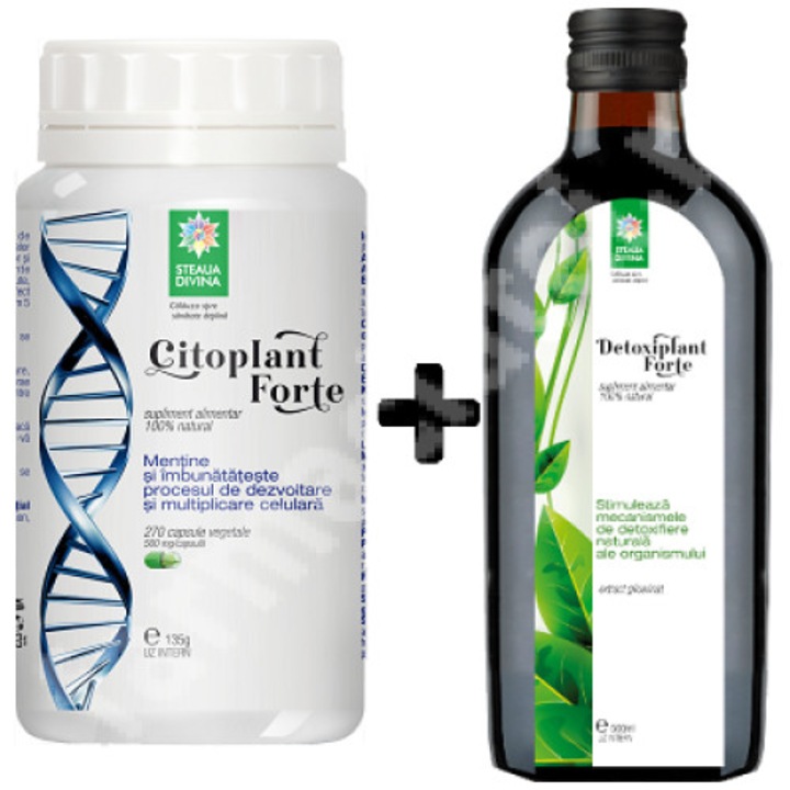 Citoplant Forte 270 cps + Detoxiplant Forte 500ml