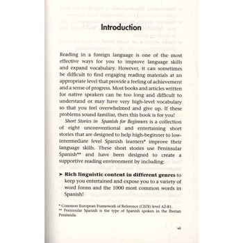 Short Stories in Spanish for Beginners Short Stories in Spanish for Beginners