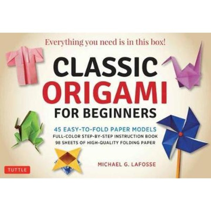 Classic Origami for Beginners Kit