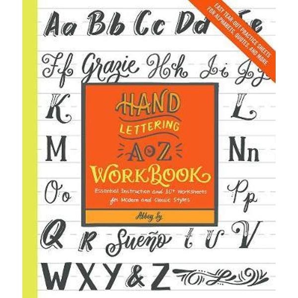 Hand Lettering A to Z Workbook