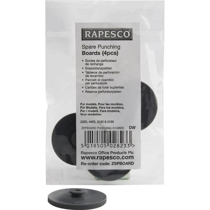 Rotita Plastic Rapesco, pentru Perforator 4400, 4 Buc/Set