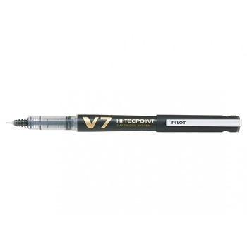 Roller Reincarcabil Pilot V7 Hi-Tecpoint, 0.7 mm, Negru Roller Reincarcabil Pilot V7 Hi-Tecpoint, 0.7 mm, Negru