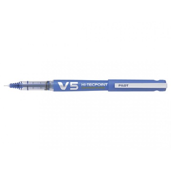 Roller Reincarcabil Pilot V5 Hi-Tecpoint, 0.5 mm, Albastru Roller Reincarcabil Pilot V5 Hi-Tecpoint, 0.5 mm, Albastru