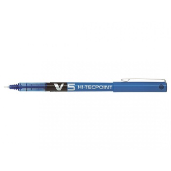 Roller Pilot V5 Hi-Tecpoint, 0.5 mm, Albastru Roller Pilot V5 Hi-Tecpoint, 0.5 mm, Albastru