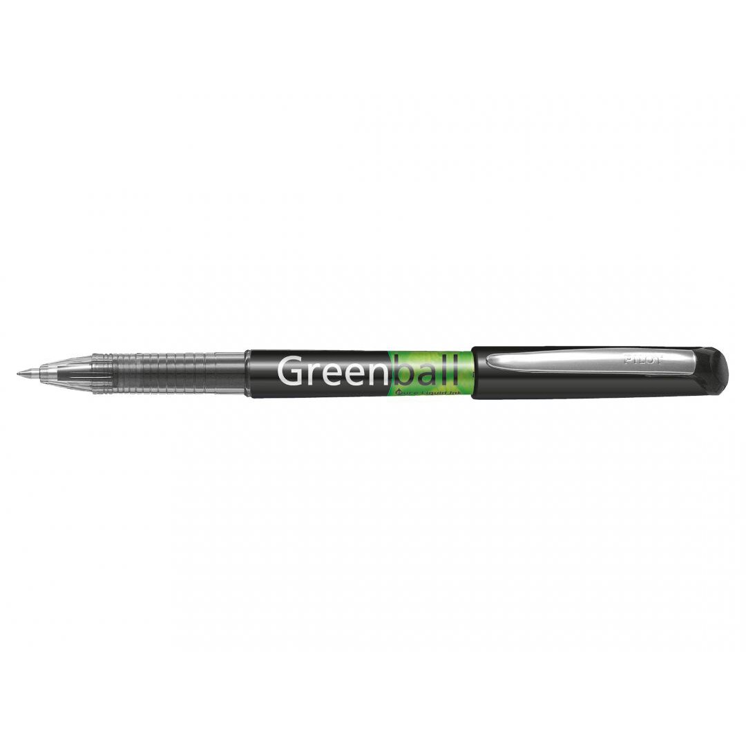 Roller Pilot Greenball Begreen, 0.7 mm, Negru