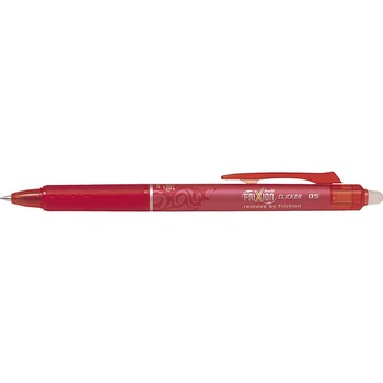 Roller Pilot Frixion Clicker, 0.5 mm, Rosu Roller Pilot Frixion Clicker, 0.5 mm, Rosu