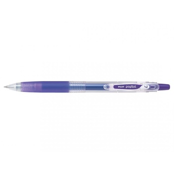 Roller cu Gel Pilot Pop'Lol, Retractabil, 0.7 mm, Violet Roller cu Gel Pilot Pop'Lol, Retractabil, 0.7 mm, Violet