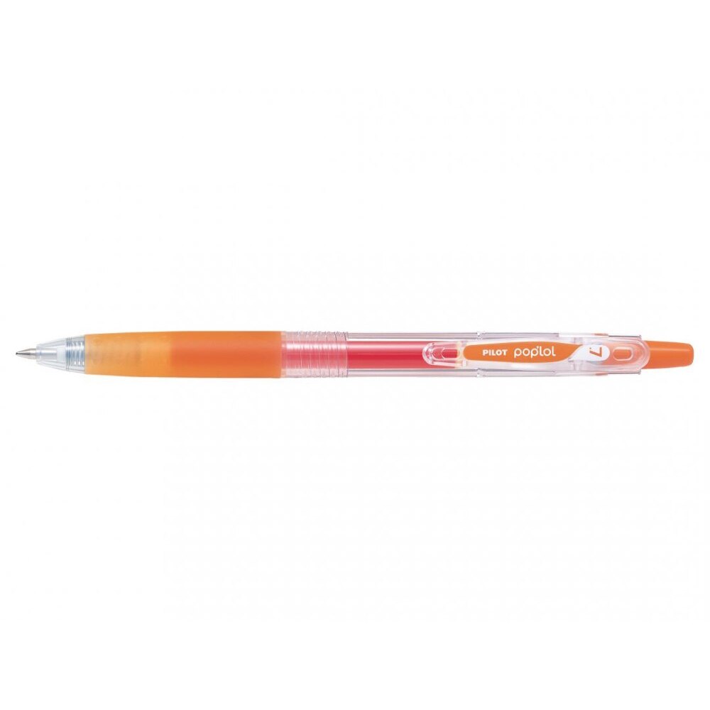 Roller cu Gel Pilot Pop'Lol, Retractabil, 0.7 mm, Portocaliu