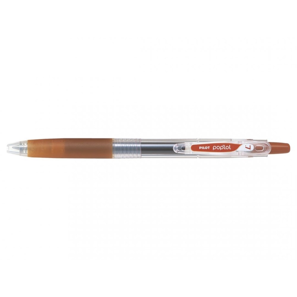 Roller cu Gel Pilot Pop'Lol, Retractabil, 0.7 mm, Maro