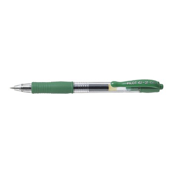 Roller cu Gel Pilot G2, Retractabil, 0.5 mm, Verde Roller cu Gel Pilot G2, Retractabil, 0.5 mm, Verde