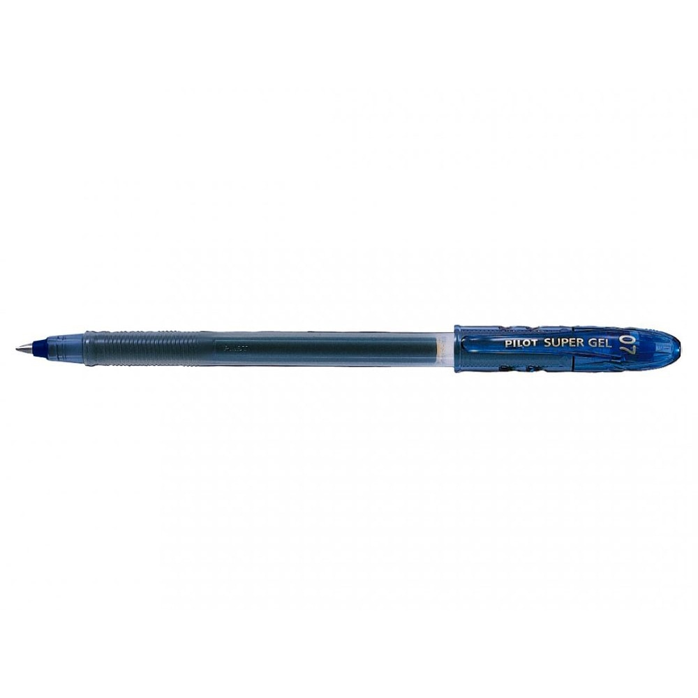 Roller cu Gel Pilot Begreen Super Gel, 0.7 mm, Albastru