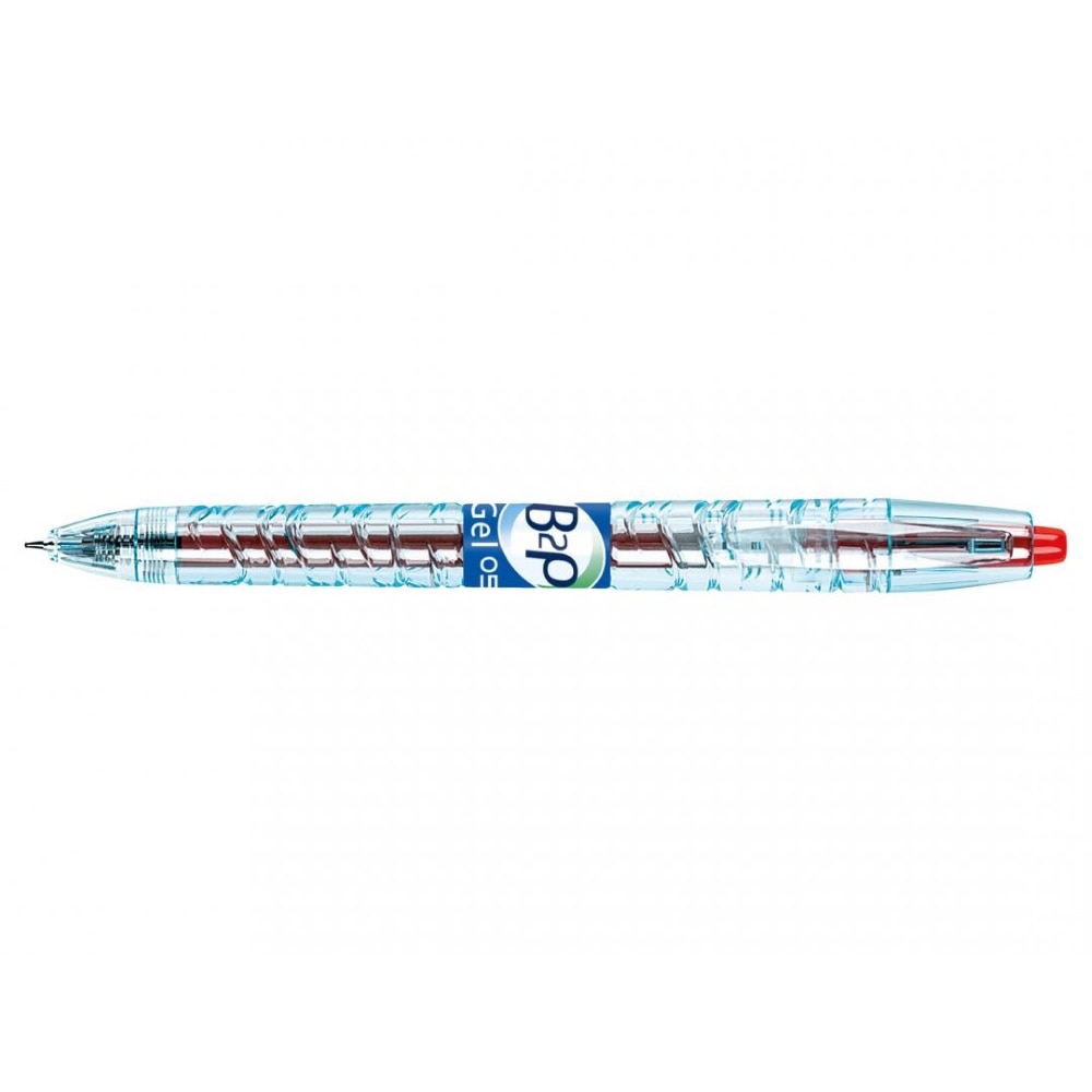 Roller cu Gel Pilot Begreen B2P, Retractabil, 0.5 mm, Rosu