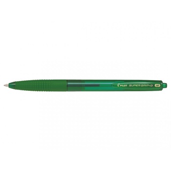 Pix cu bila Pilot Supergrip g, Retractabil, 1.0 mm, Verde Pix cu bila Pilot Supergrip g, Retractabil, 1.0 mm, Verde