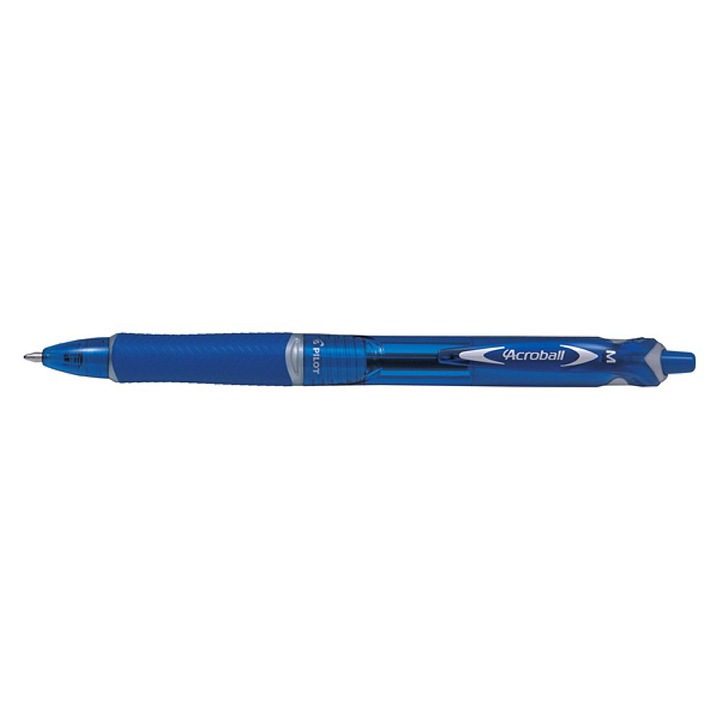 Химикалка Acroball, Прибираща се, 1.0 мм, Синя
