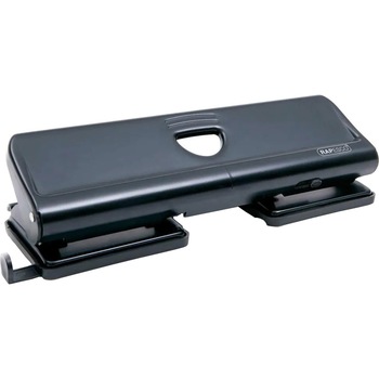 Perforator Metalic Rapesco 720, cu 4 Perforatii, 20 Coli, Negru Perforator Metalic Rapesco 720, cu 4 Perforatii, 20 Coli, Negru