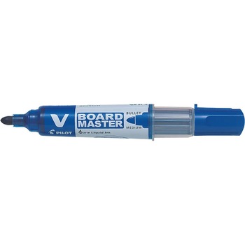 Marker pentru Tabla Pilot Vboard Master, Varf Rotund, 6 mm, Albastru Marker pentru Tabla Pilot Vboard Master, Varf Rotund, 6 mm, Albastru