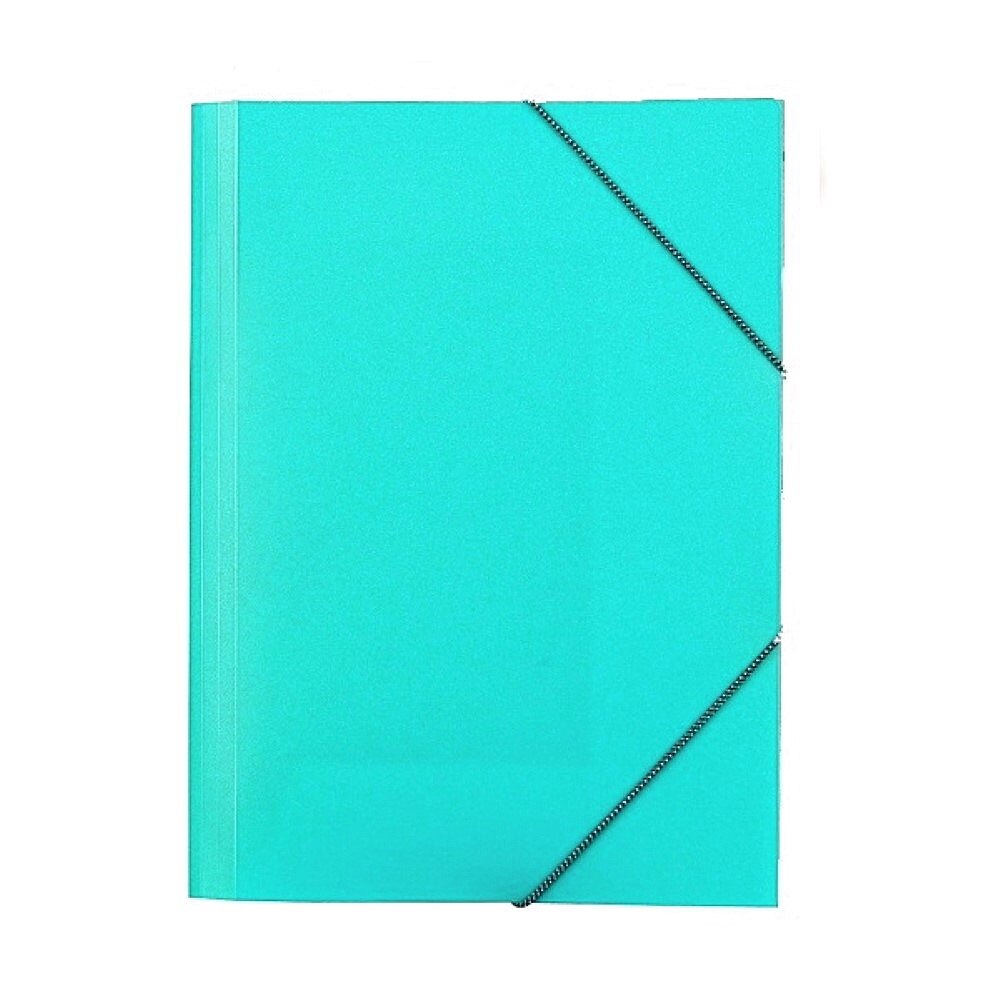 Mapa Plastic Skag, A4, Inchidere cu Elastic, Turcoaz