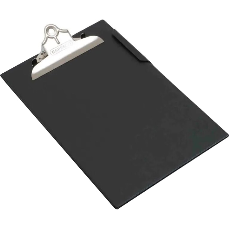Clipboard Simplu Rapesco, A4, Heavy Duty, Negru