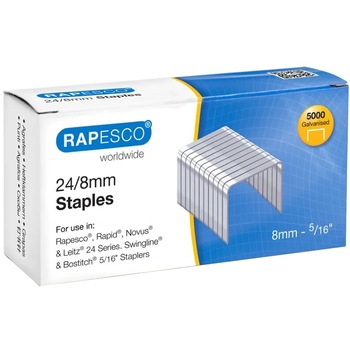 Capse 24/8 Rapesco, 5000 Buc/Set Capse 24/8 Rapesco, 5000 Buc/Set
