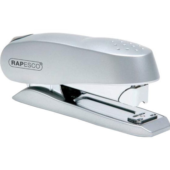 Capsator Plastic Rapesco Luna, 50 Coli, Argintiu