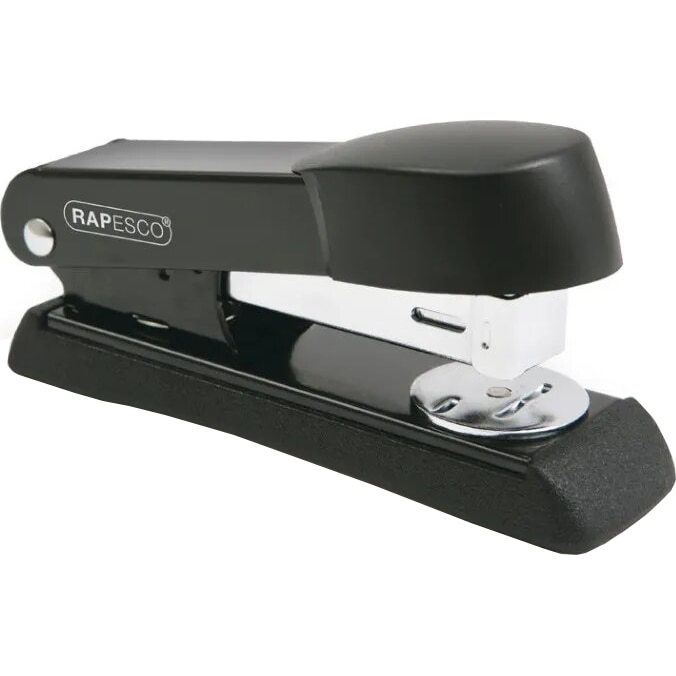 Capsator Metalic Rapesco Minno R5, 20 Coli, Negru