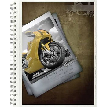 Caiet Notte, A6, cu Buzunar de Personalizare, cu Spira, 100 File, Dictando Caiet Notte, A6, cu Buzunar de Personalizare, cu Spira, 100 File, Dictando