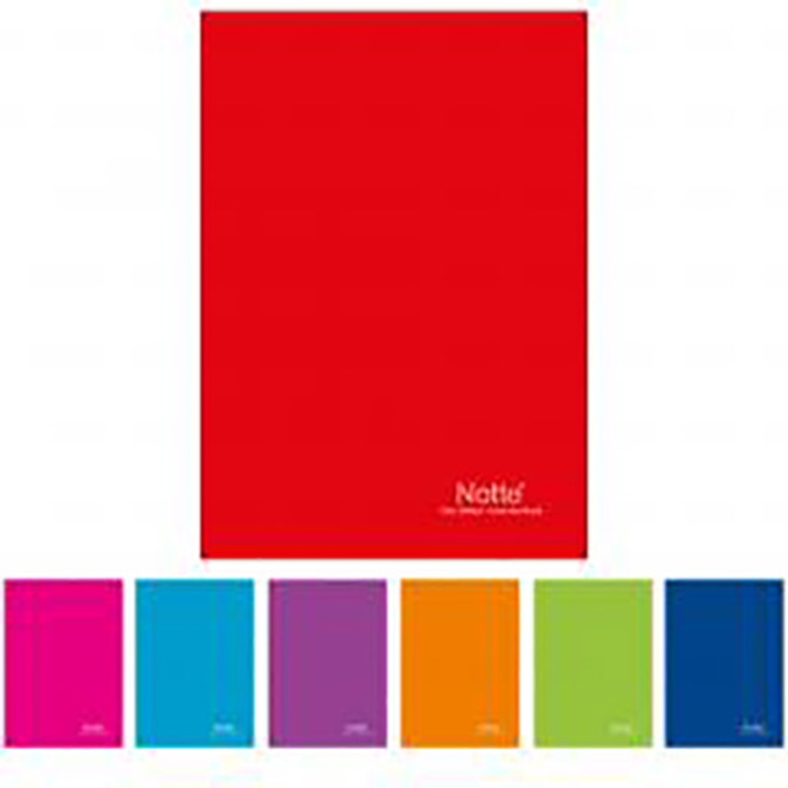 Тетрадка Notte School, A5, Телбод, 40 страници, Диктовка-математика, Различни цветове