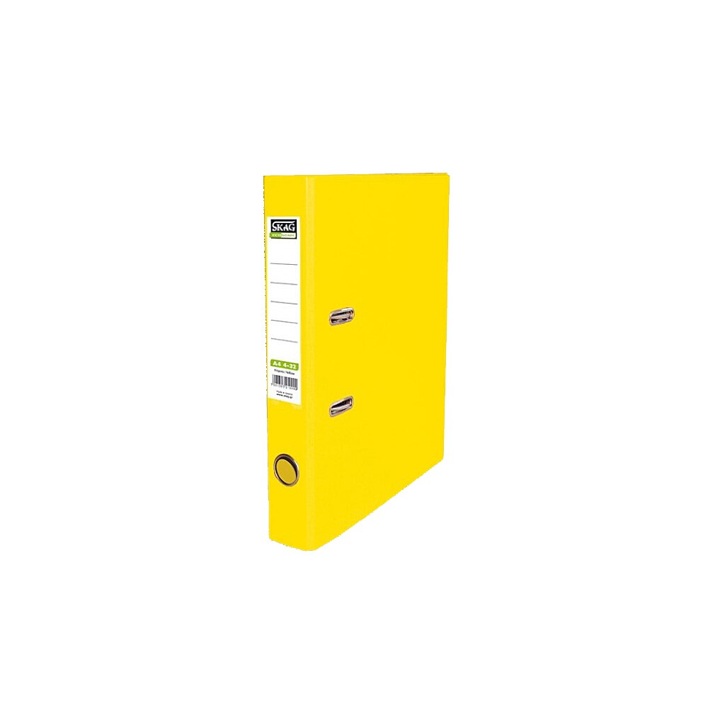 Biblioraft Pp Skag Economy, A4, 5 cm, Galben