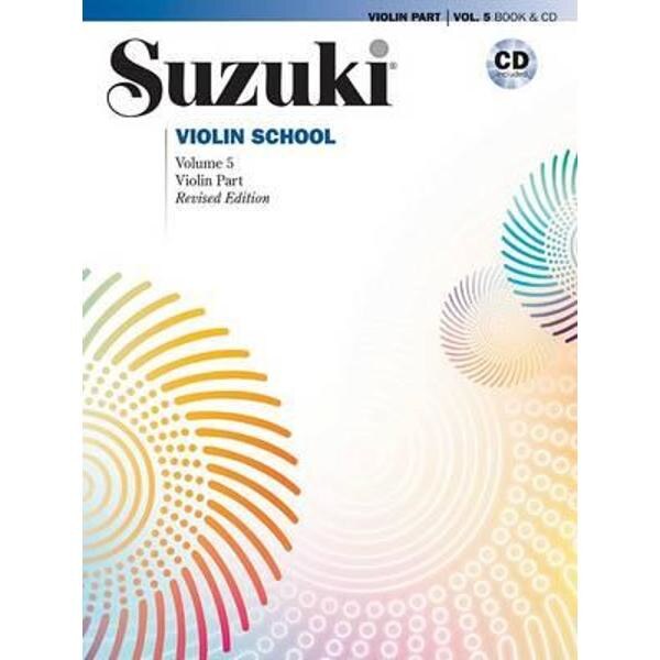Suzuki Violin School, Vol 5: Violin Part, Book & CD - Shinichi Suzuki
