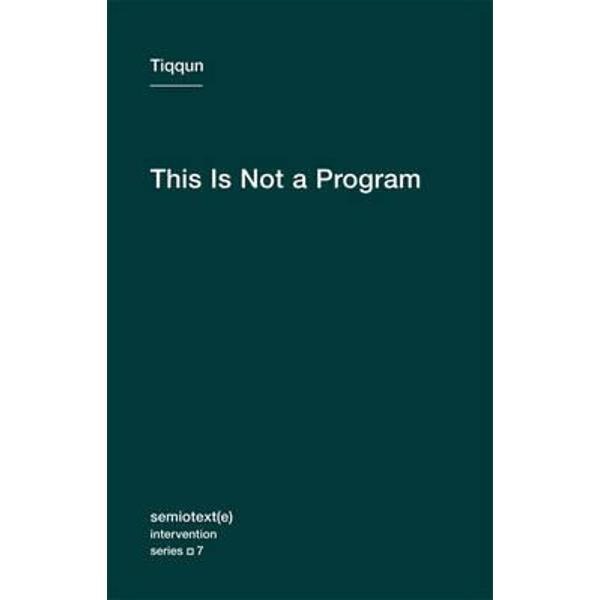 This is Not a Program
