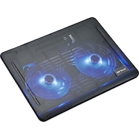 Cooler laptop Serioux NCP007, 10-15.6", 2 ventilatoare, USB, negru
