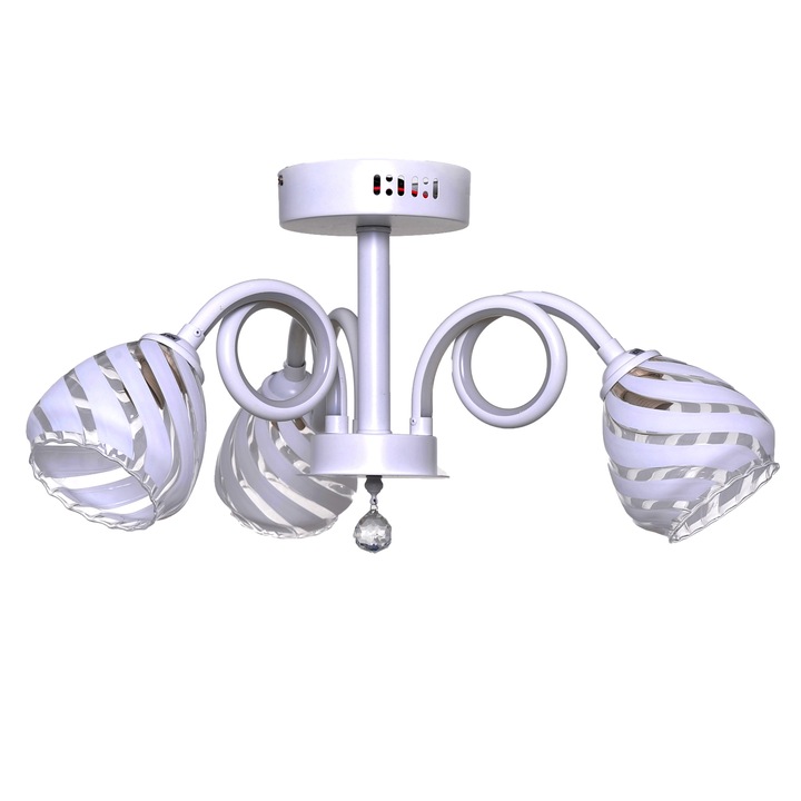 Candelabru Nikom NG 05202-3, LED, 3 x E 27 40 W, 220 V, alb