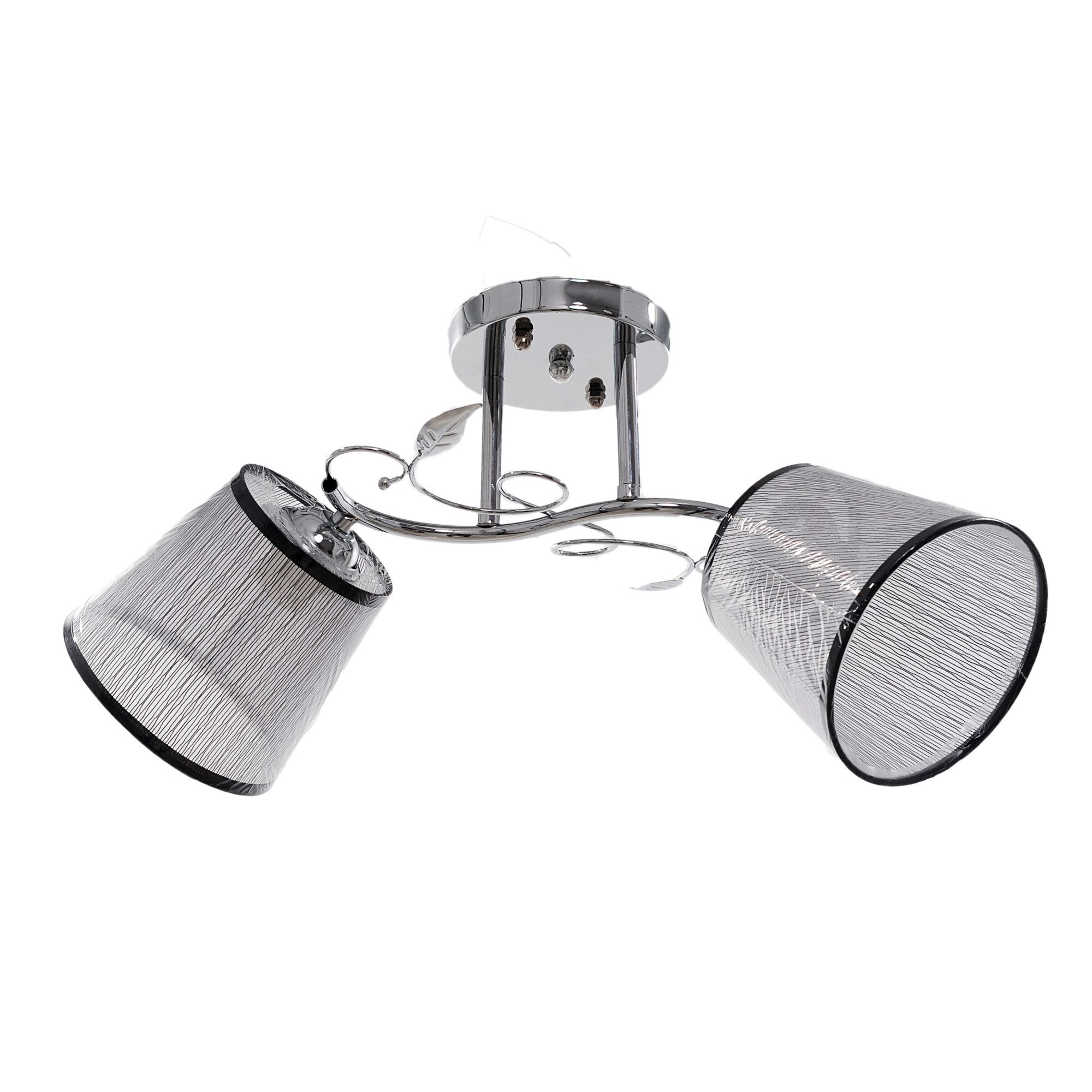 Candelabru Nikom NG 2247-2, E27, 2x40W, 220, crom