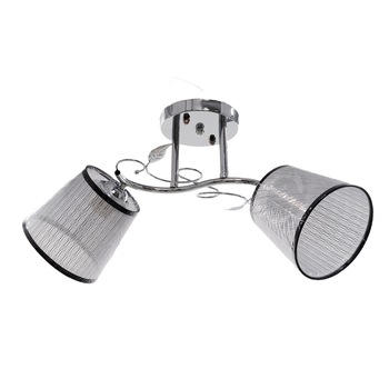 Candelabru Nikom NG 2247-2, E27, 2x40W, 220, crom Candelabru Nikom NG 2247-2, E27, 2x40W, 220, crom