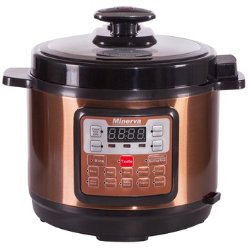 Multicooker Minerva Experience D508, 900 W, 5 L, 14 programe, Maro Multicooker Minerva Experience D508, 900 W, 5 L, 14 programe, Maro