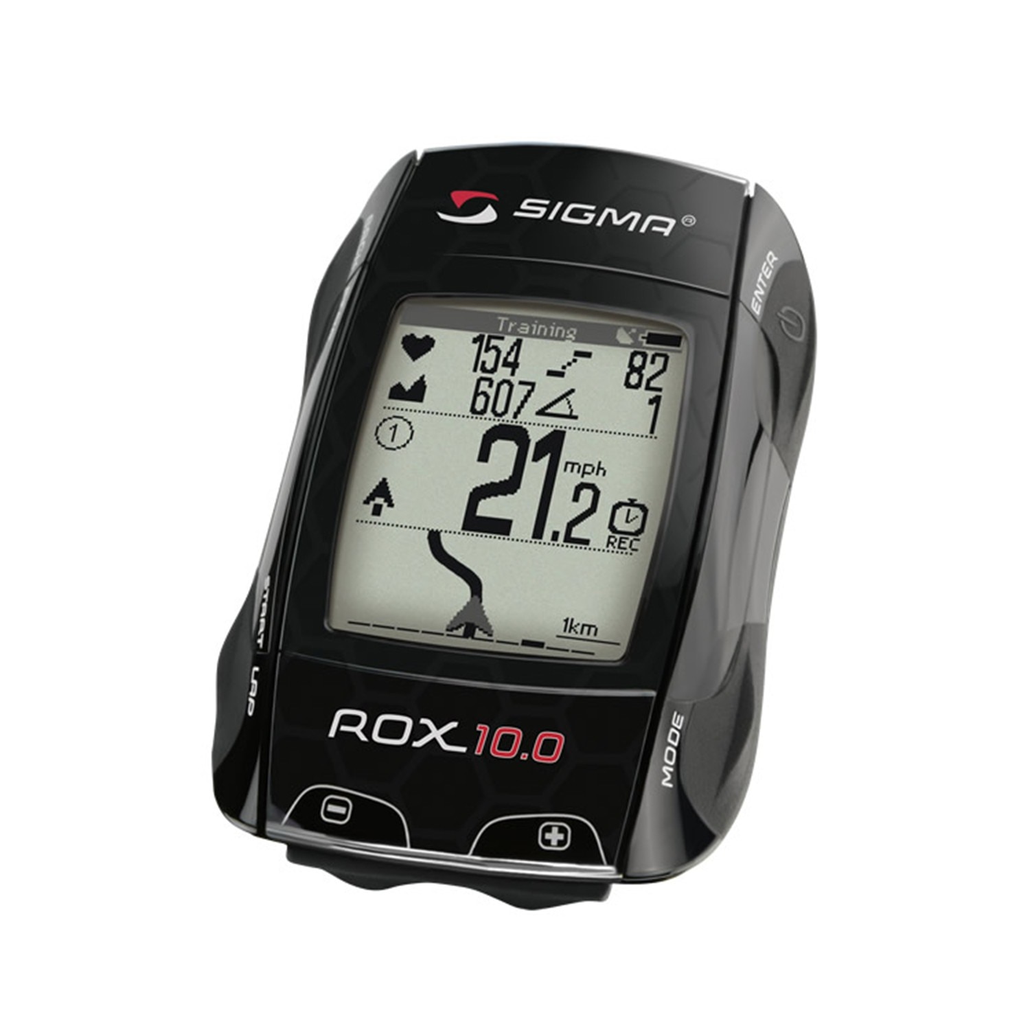 Ciclocomputer Sigma ROX 10.0 GPS BLACK SET - eMAG.ro