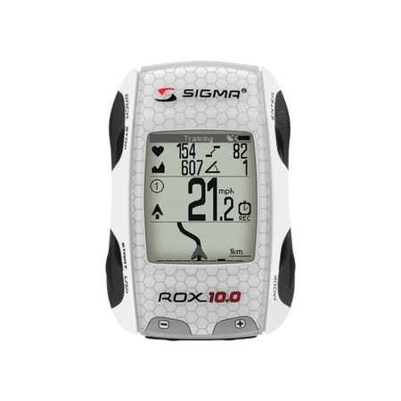 Ciclocomputer Sigma ROX 10.0 GPS WHITE BASIC - eMAG.ro