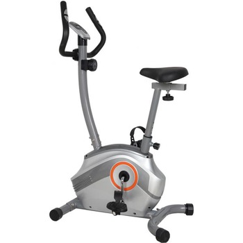 Bicicleta magnetica Fittronic 501B, volanta 6kg, greutate suportata 110kg, 8 trepte de rezistenta, puls la maner, sa reglabila vertical si orizontal Bicicleta magnetica Fittronic 501B, volanta 6kg, greutate suportata 110kg, 8 trepte de rezistenta, puls la maner, sa reglabila vertical si orizontal