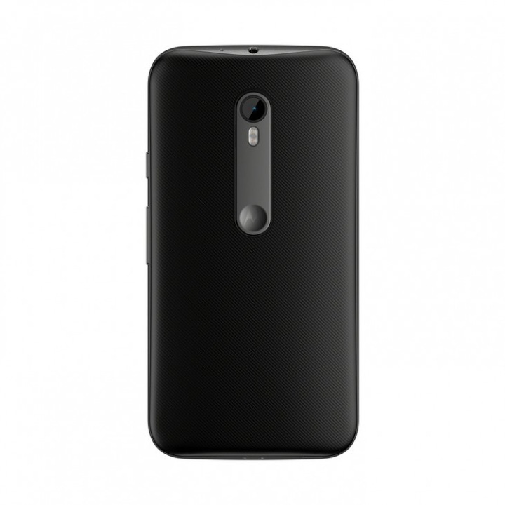 Резервен капак Motorola Shell Cover Case за Motorola Moto G3, Черен