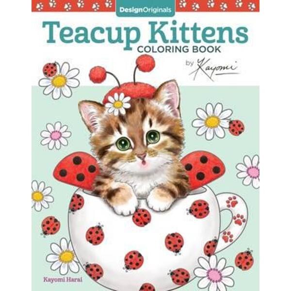 Teacup Kittens Coloring Book