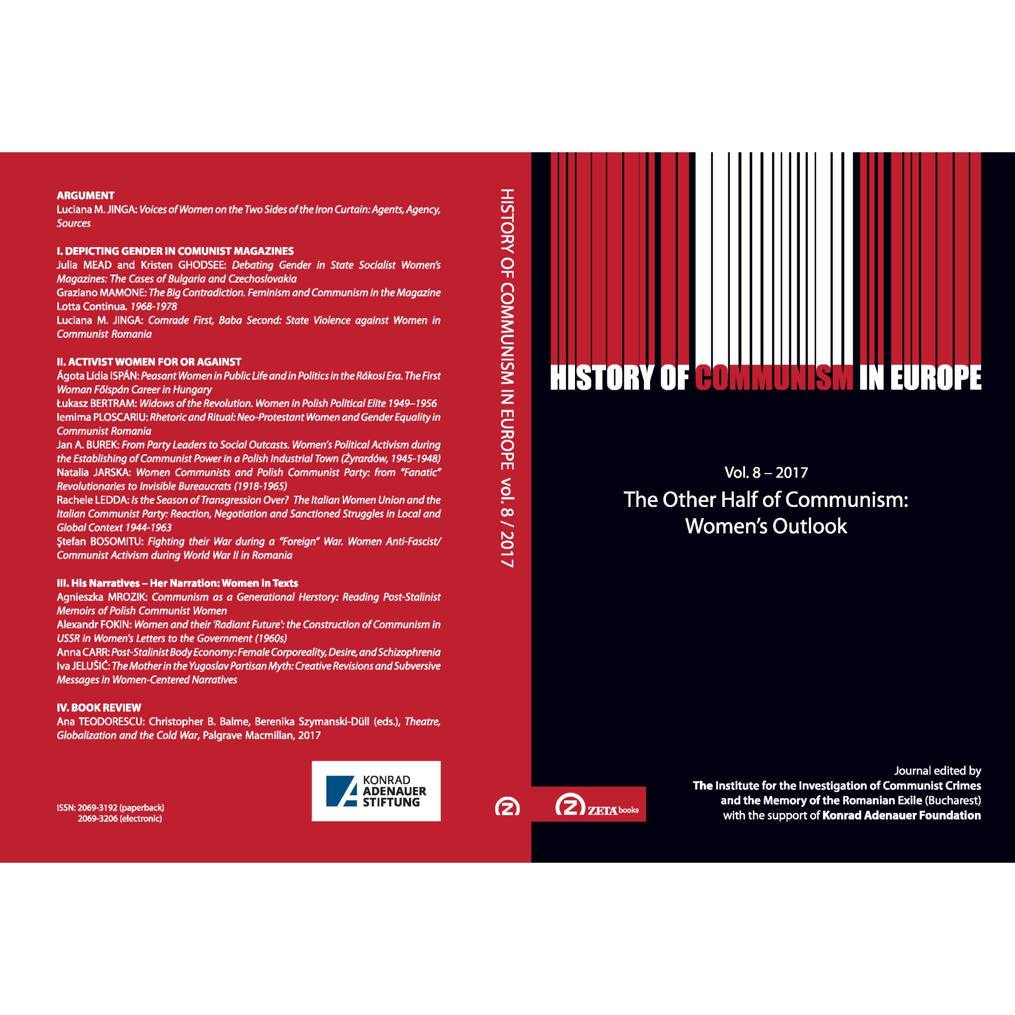History of Communism in Europe: Vol. 8 / 2017: The Other Half of Communism: Women's Outlook