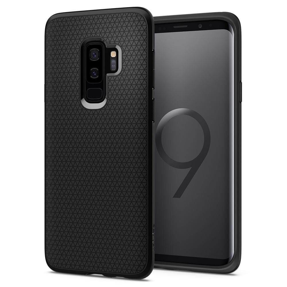 Husa SPIGEN pentru Samsung Galaxy S9 Plus (G965) Liquid Air Armor Silicon Neagra