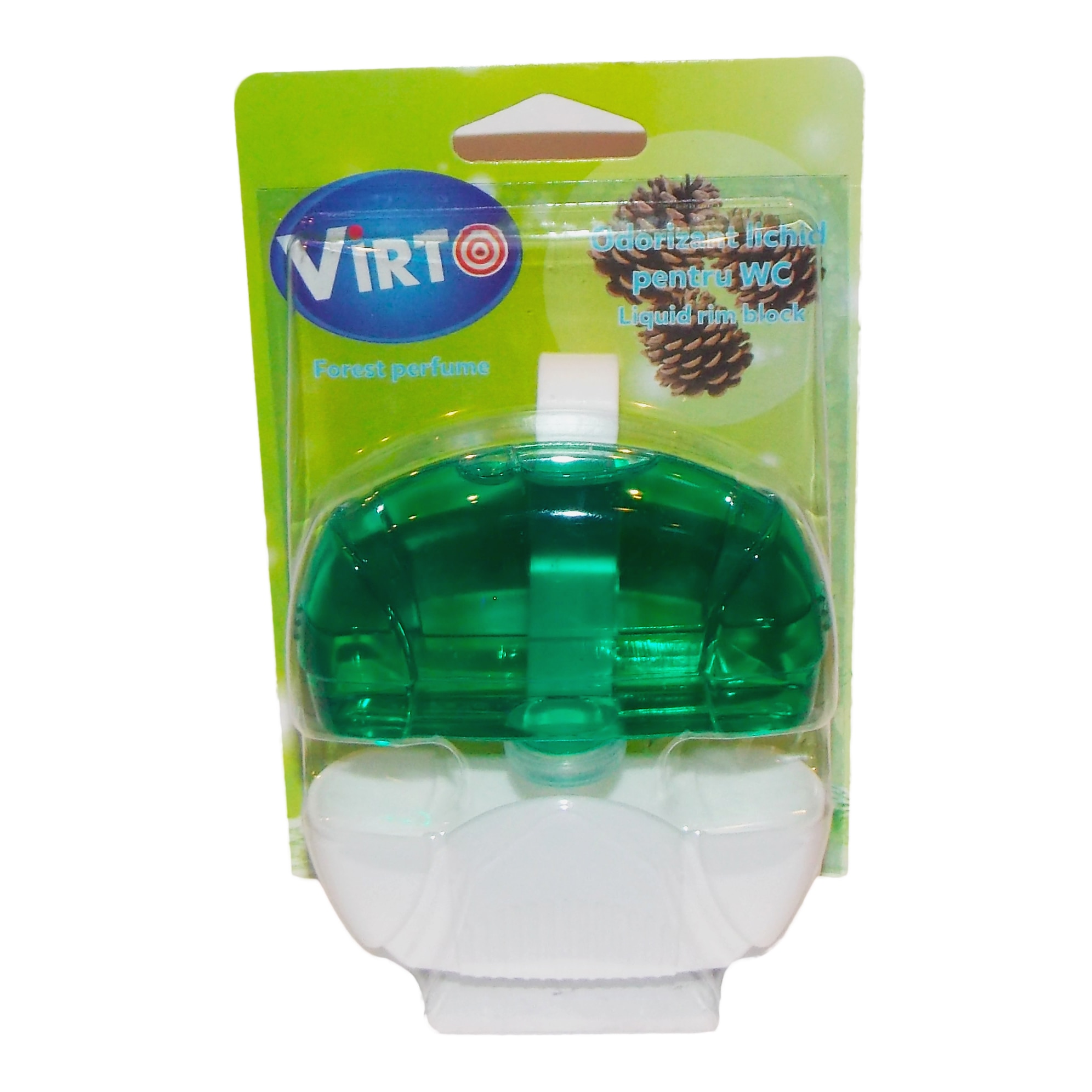 Odorizant lichid pentru WC Virto, 55 ml, Forest