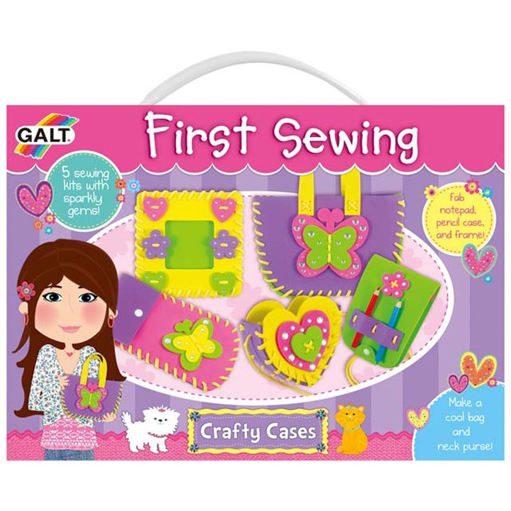 Креативен комплект GALT Първи стъпки в шиенето