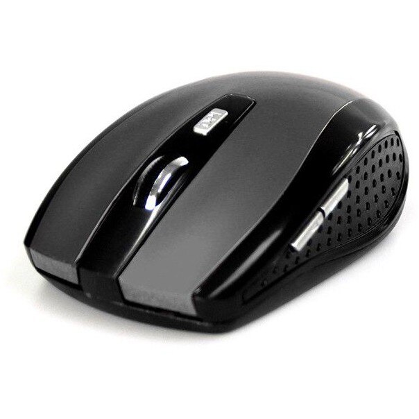 Mouse Optic Media-Tech RATON PRO Wireless, 5 Butoane, Scroll, 1200 dpi, Gri