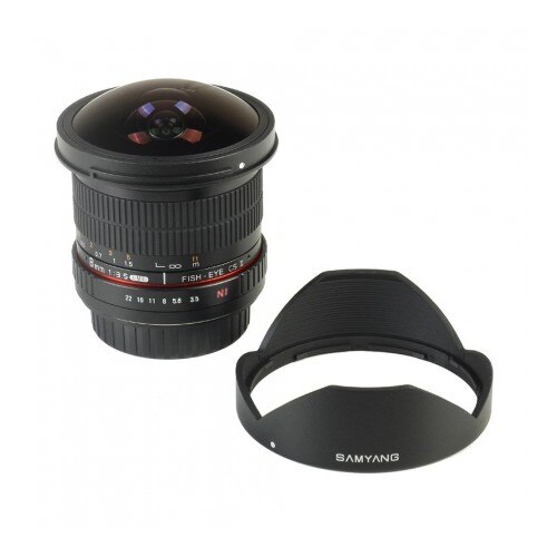 SAMYANG 8mm F3.5 UMC Fish-eye CSII  キヤノン LK SAMYANG