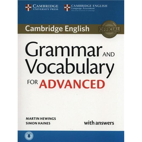 Grammar and Vocabulary for Advanced - Book with Answers and Audio - Simon Haines,Martin Hewings
