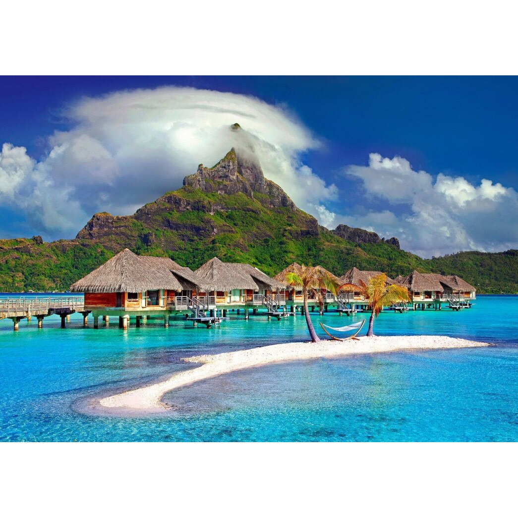 Puzzle Bluebird - Bora Bora, Tahiti, 500 piese (70005)
