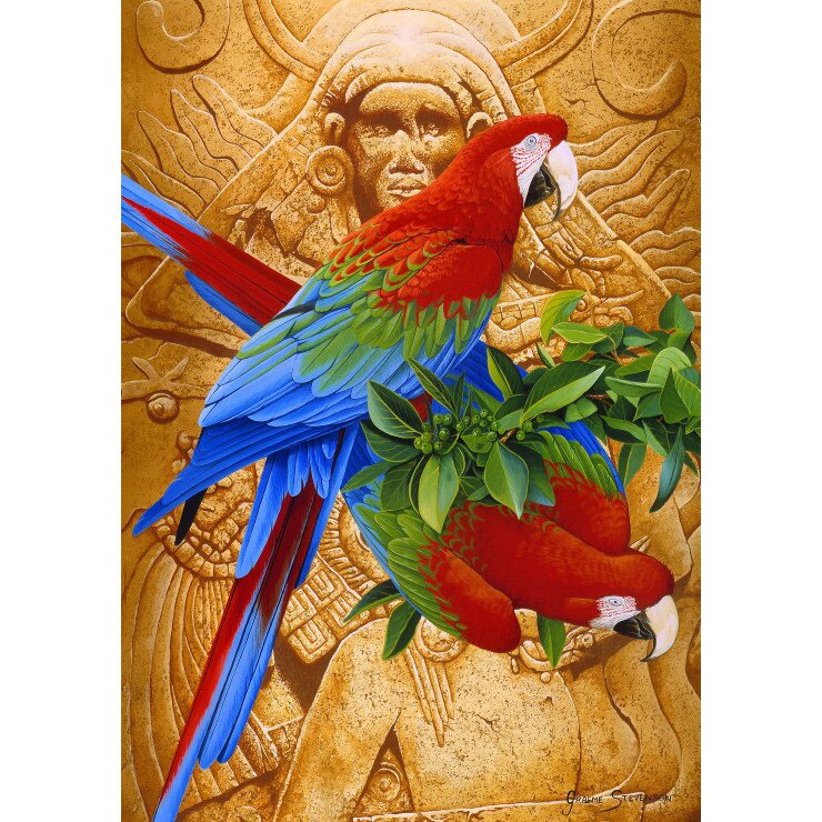 Puzzle Bluebird - Aztec Rainbow, 1500 piese (70103)